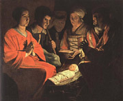 George De La Tour - Adoration of the Shepherds