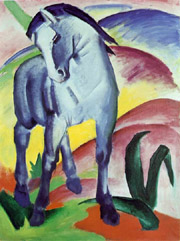 Franz Marc - Blue Horse I ( 1911 )