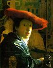 La jeune femme au chapeau rouge 1666/67