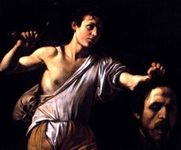 David et la tête de Goliath - 1605