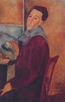 Modigliani -Autoportrait 1919