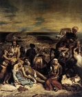 Scènes des massacres de Scio- 1824