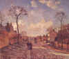 " La Route de Louveciennes" 1872